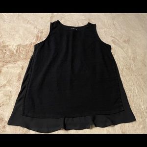 Black sleeveless top - Like New